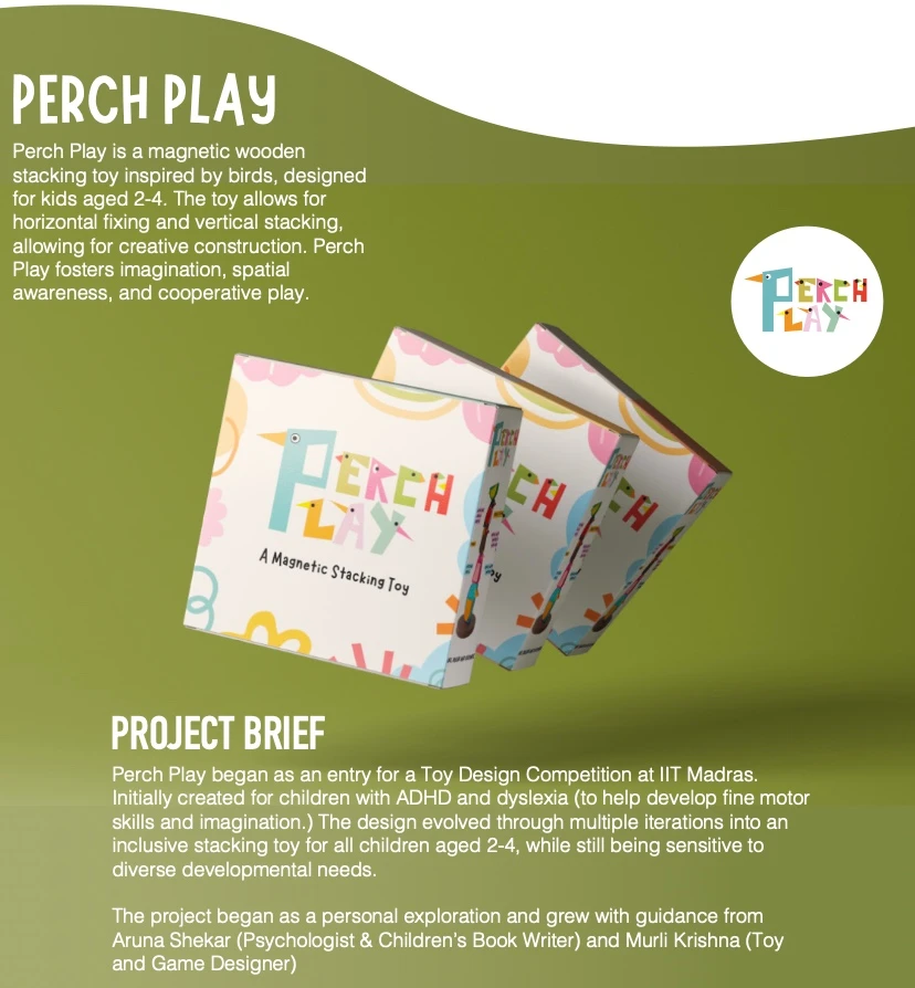 Perch Play recyclable gift boxes
