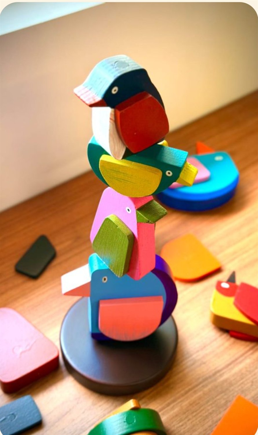 The four-bird stack